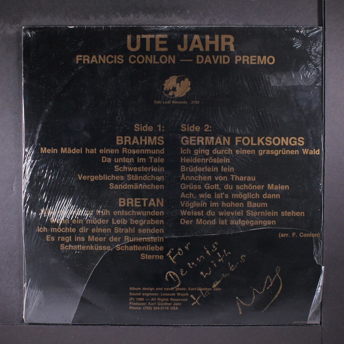 ute jahr - german folksongs by VARIOUS