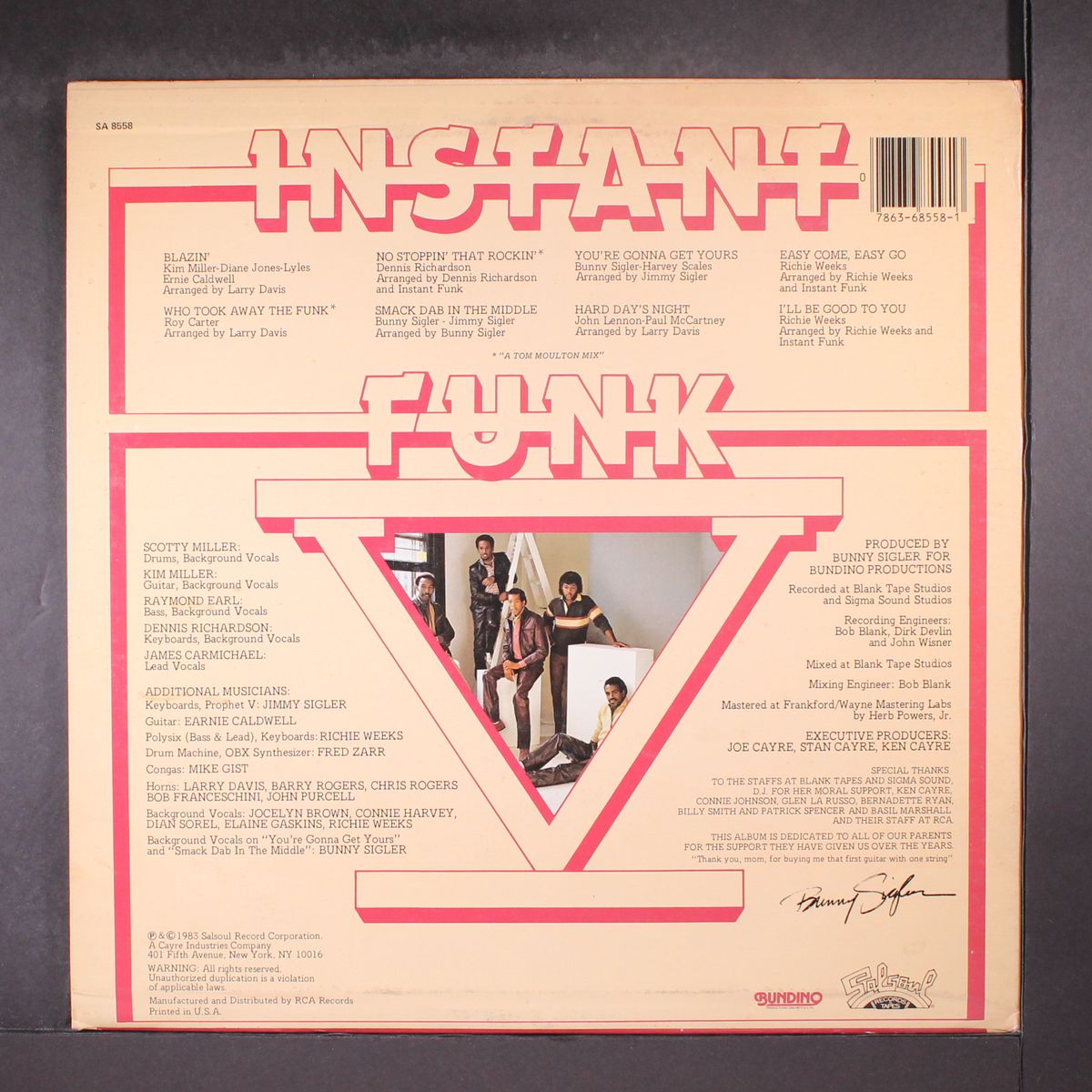 v by INSTANT FUNK