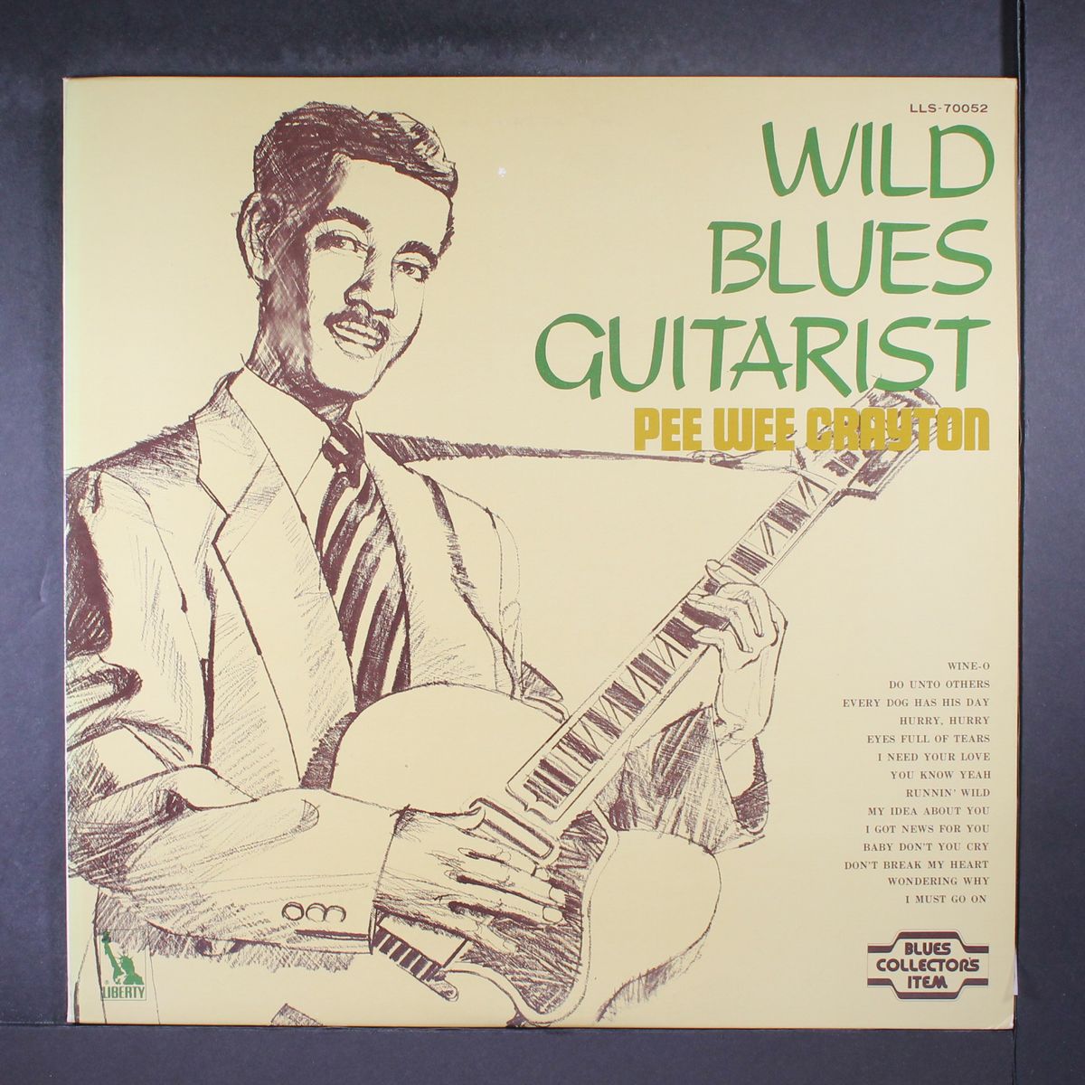 wild blues guitarist by PEE WEE CRAYTON