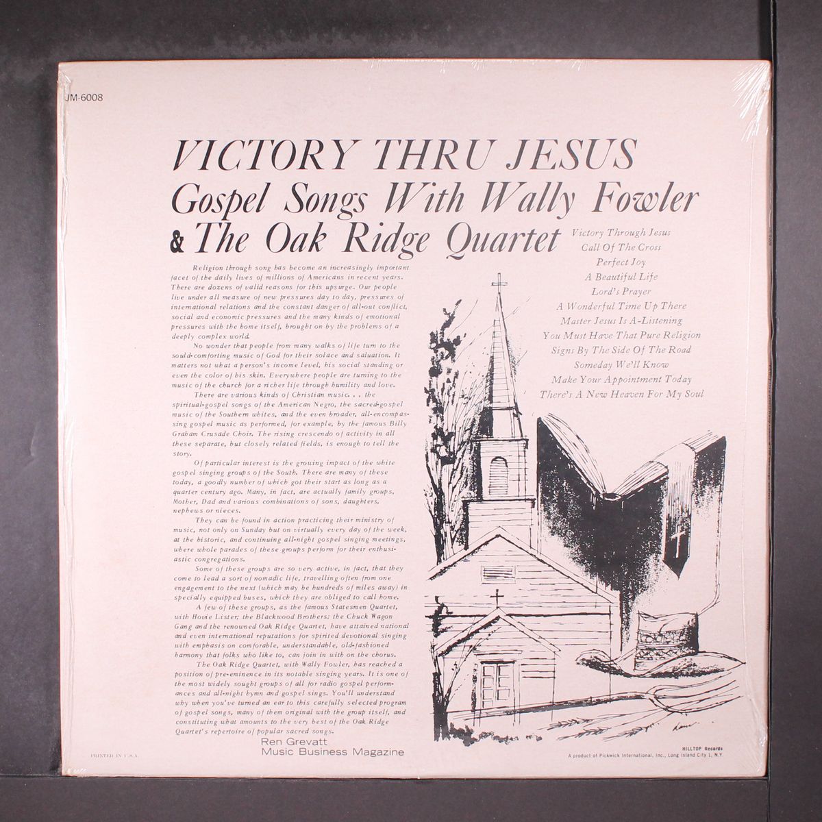victory thru jesus by WALLY FOWLER & OAK RIDGE QUARTET
