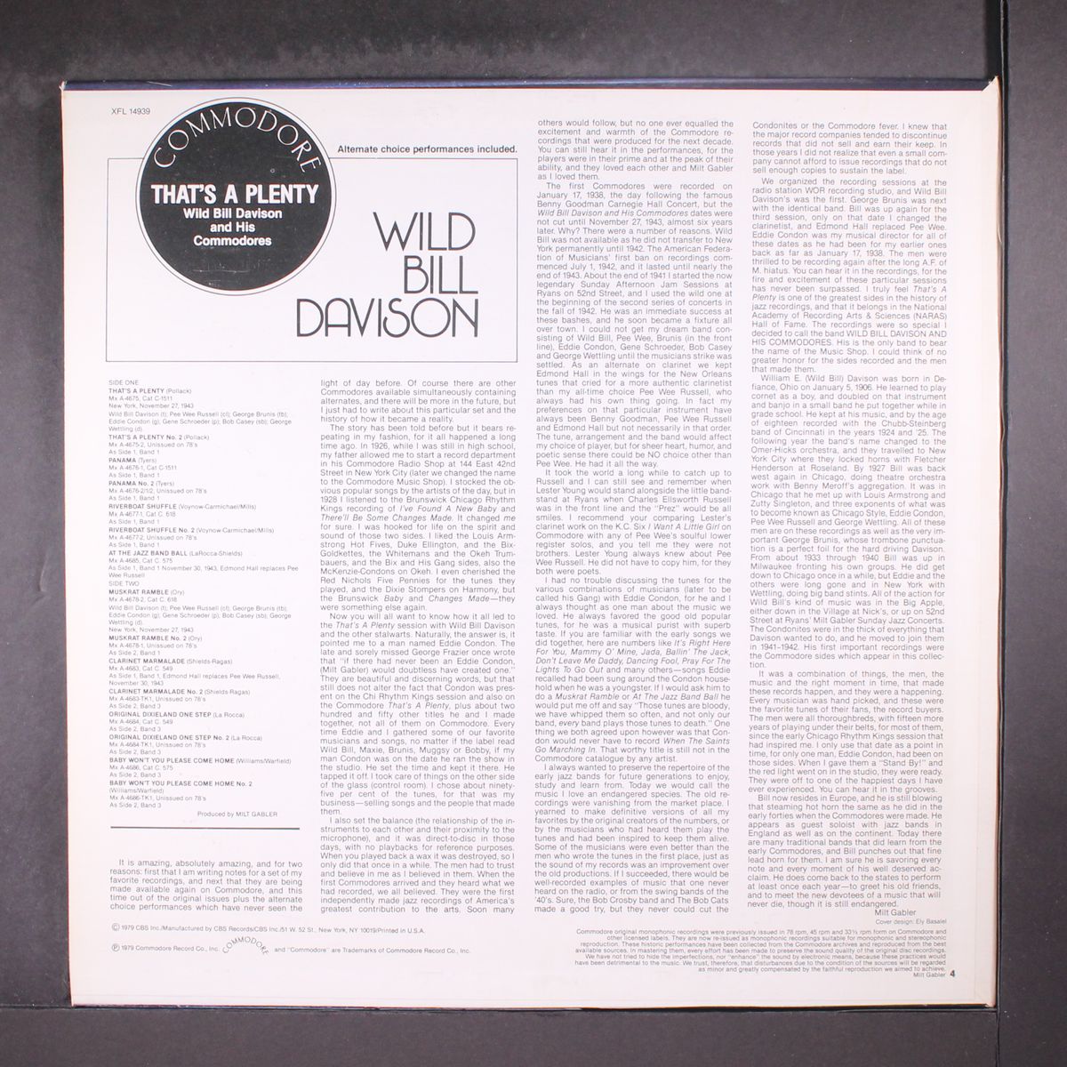 that's a plenty by WILD BILL DAVISON
