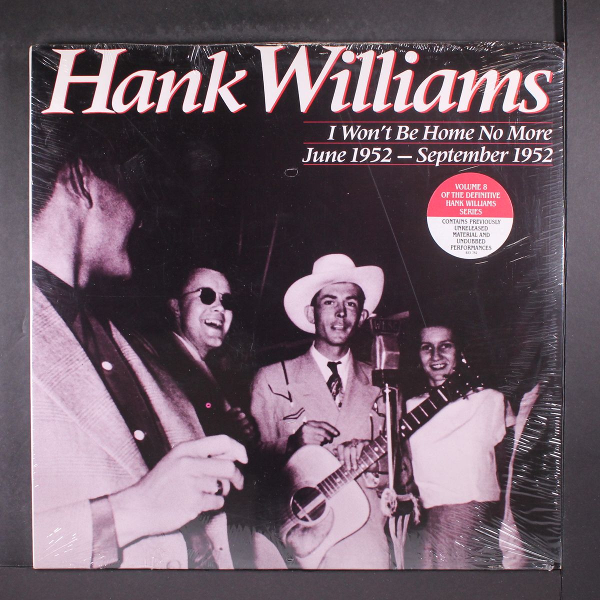 i won't be home no more, 6/52 - 9/52 by HANK WILLIAMS