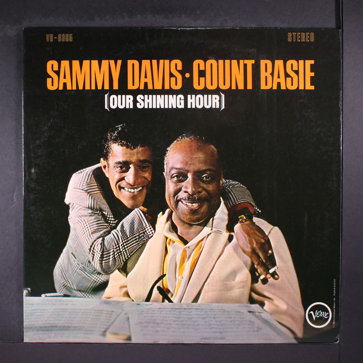 our shining hour by SAMMY DAVIS, JR. & COUNT BASIE