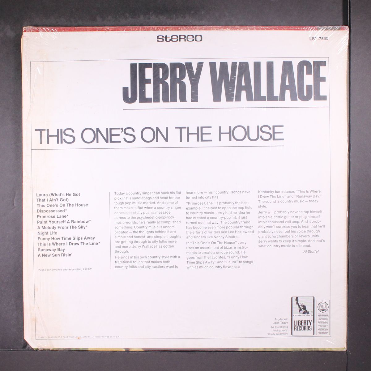 this one's on the house by JERRY WALLACE