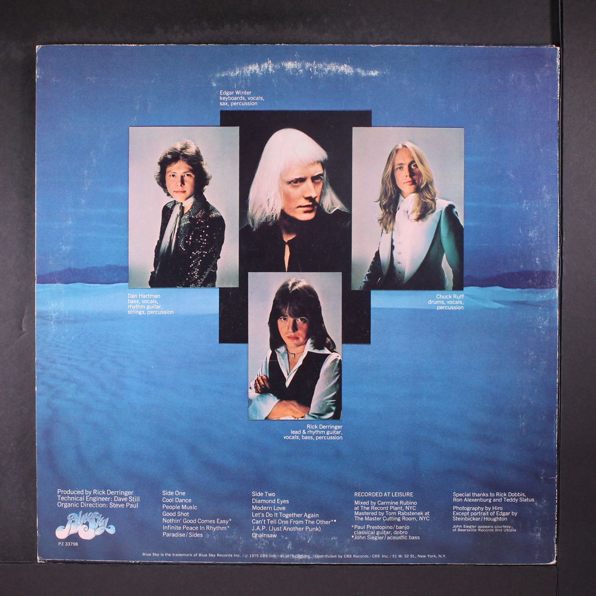 with rick derringer by EDGAR WINTER