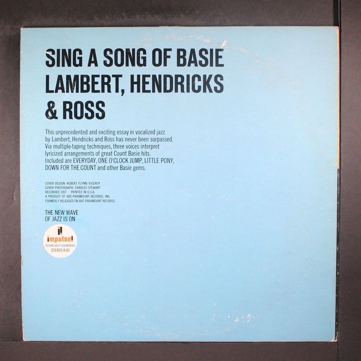sing a song of basie by LAMBERT, HENDRICKS & ROSS
