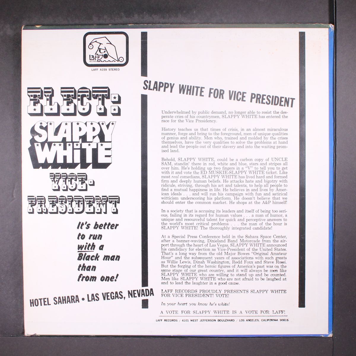 elect: slappy white vice-president by SLAPPY WHITE