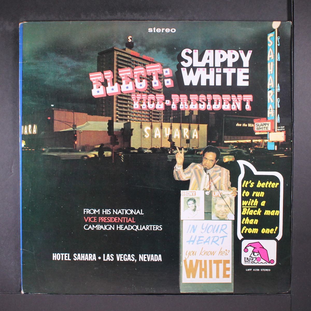 elect: slappy white vice-president by SLAPPY WHITE