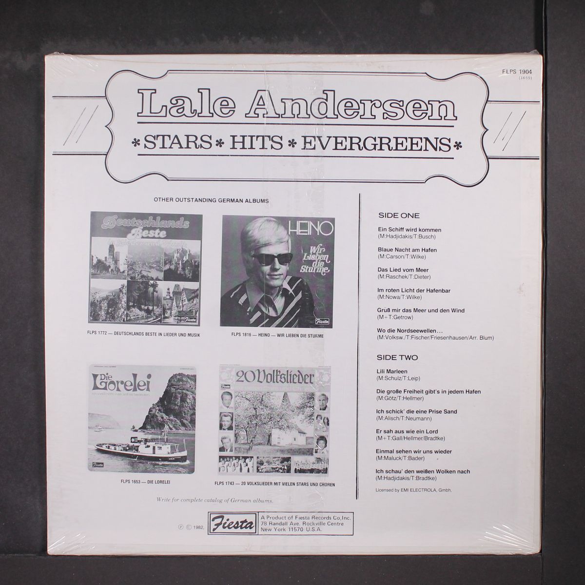 stars hits evergreens by LALE ANDERSEN
