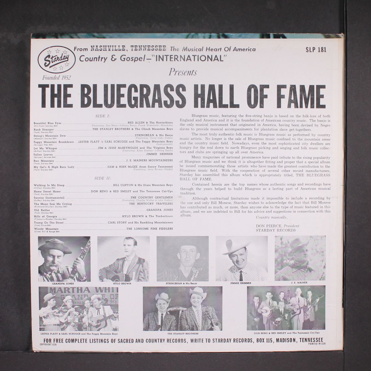 bluegrass hall of fame by VARIOUS