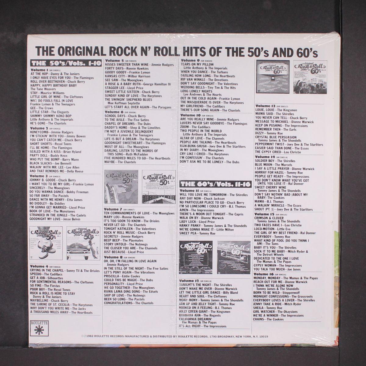 original rock 'n roll hits of the 60s, vol. 16 by VARIOUS