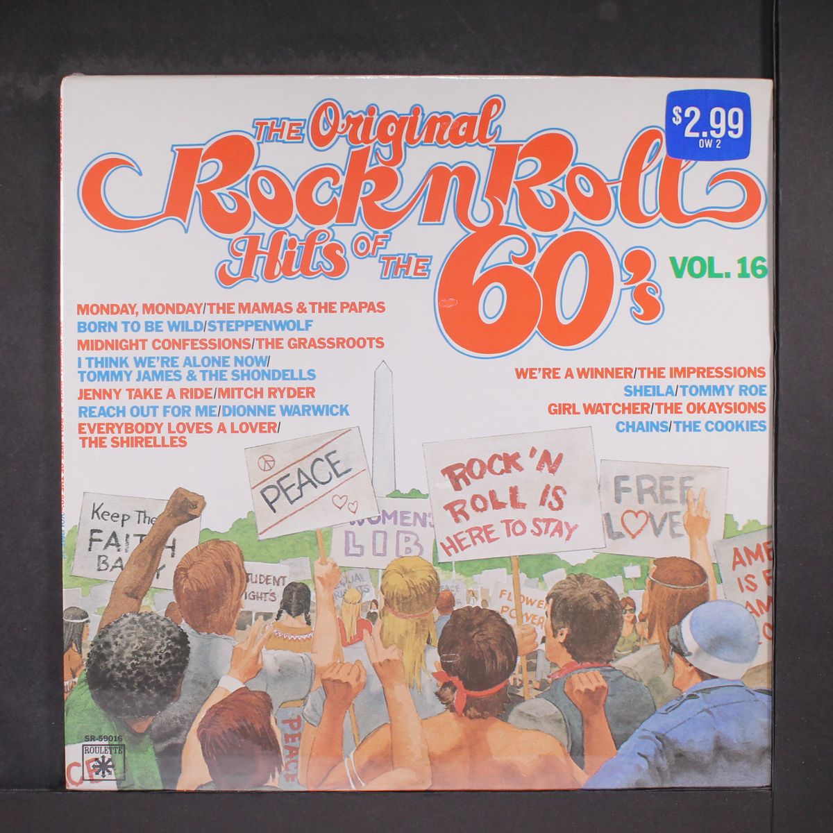 original rock 'n roll hits of the 60s, vol. 16 by VARIOUS