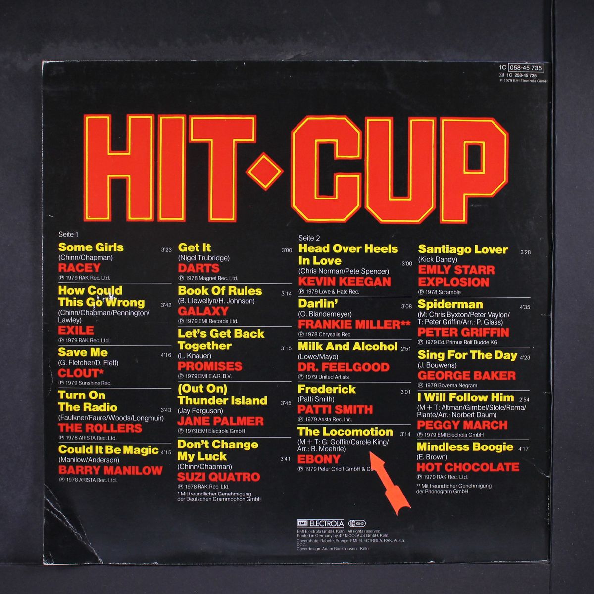 hit cup '79 by VARIOUS