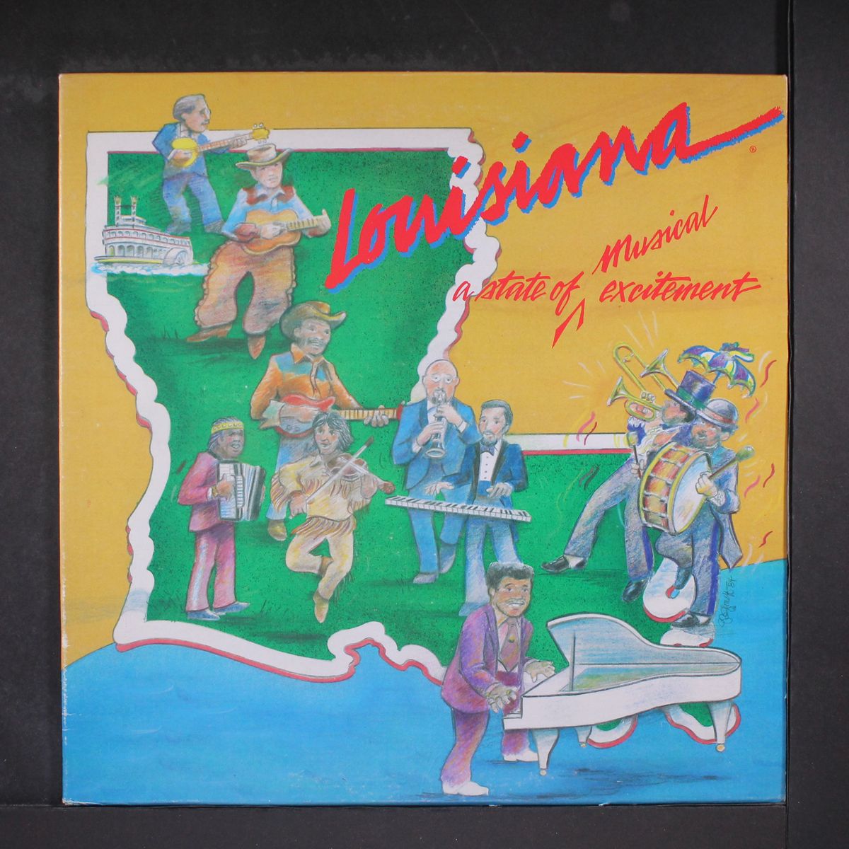 louisiana a state of musical excitement by VARIOUS