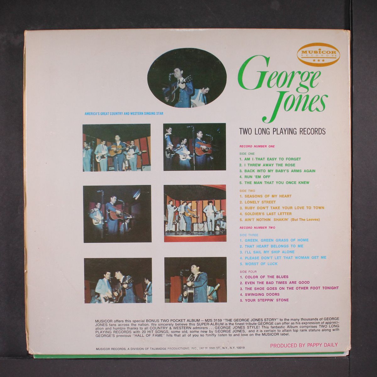 the george jones story by GEORGE JONES
