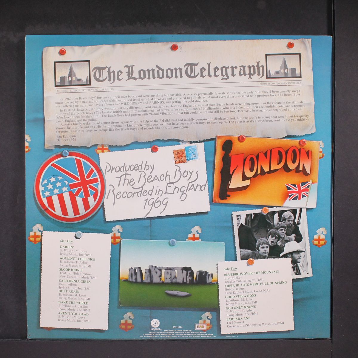 '69 live in london by BEACH BOYS