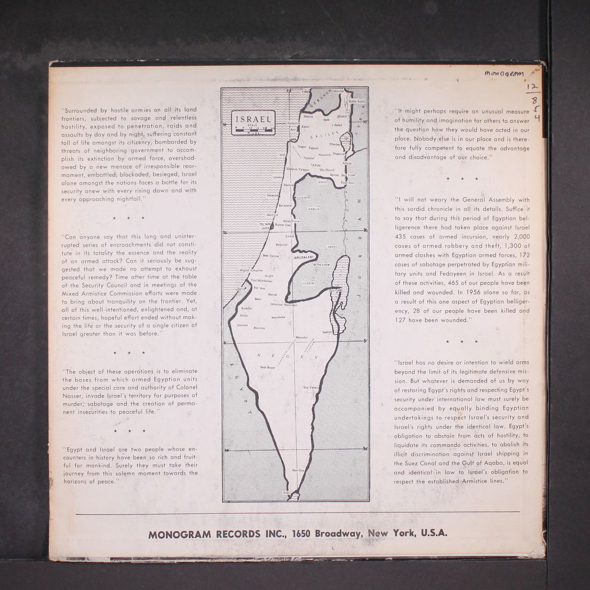 horizons of peace by ABBA EBAN