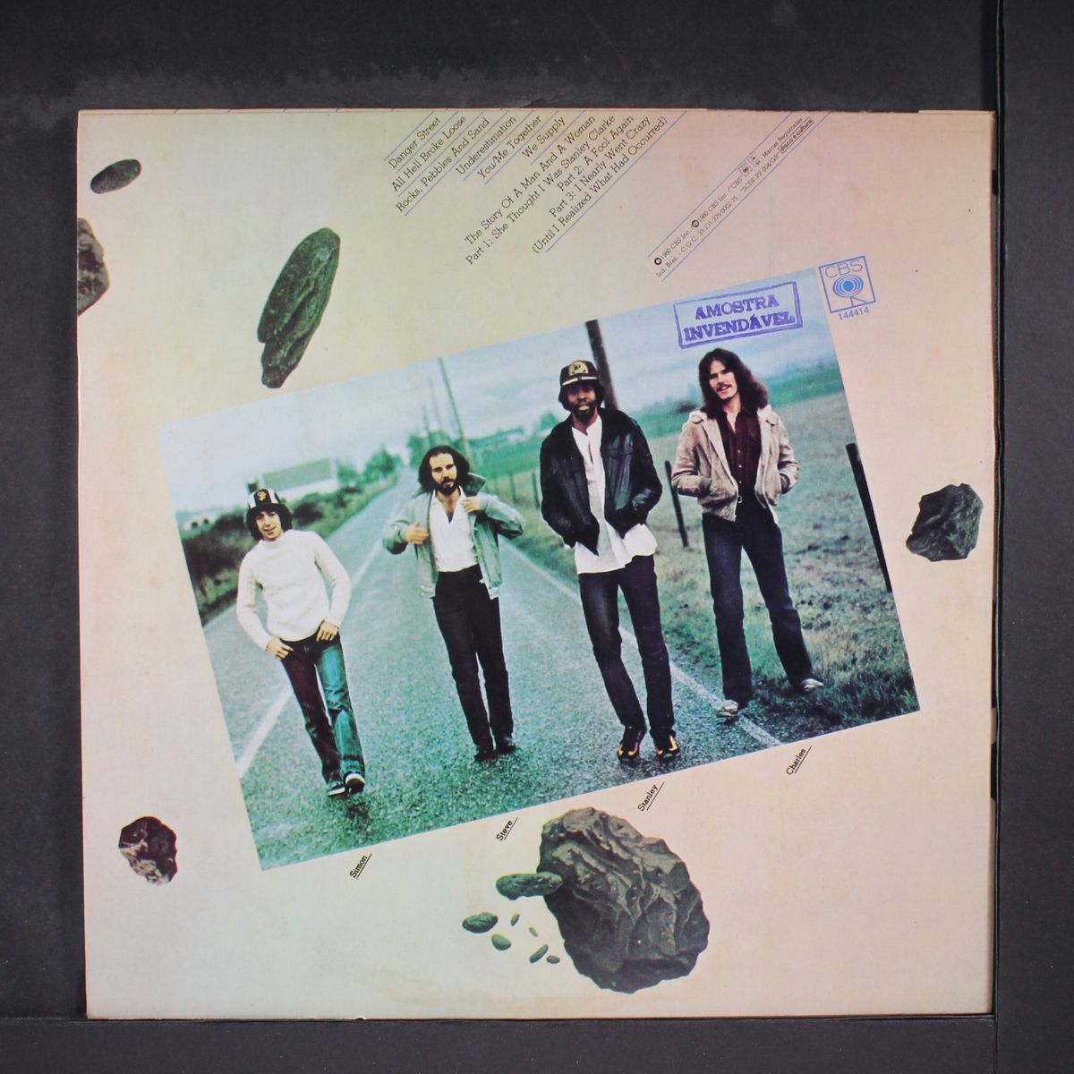 rocks, pebbles and sand by STANLEY CLARKE
