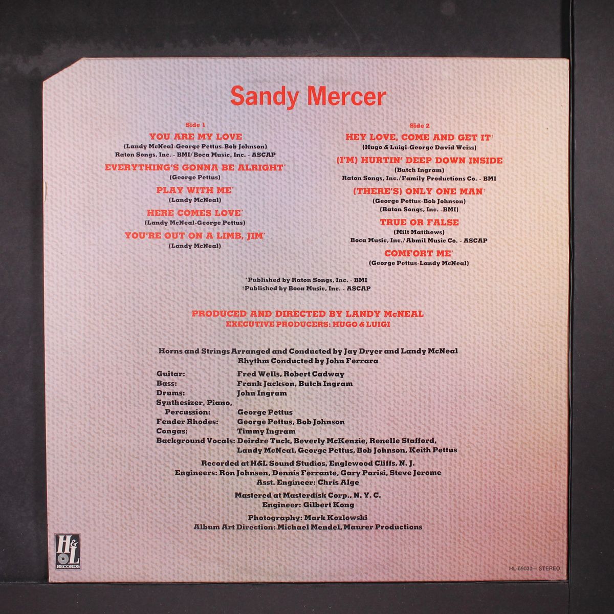 hey love, come and get it! by SANDY MERCER
