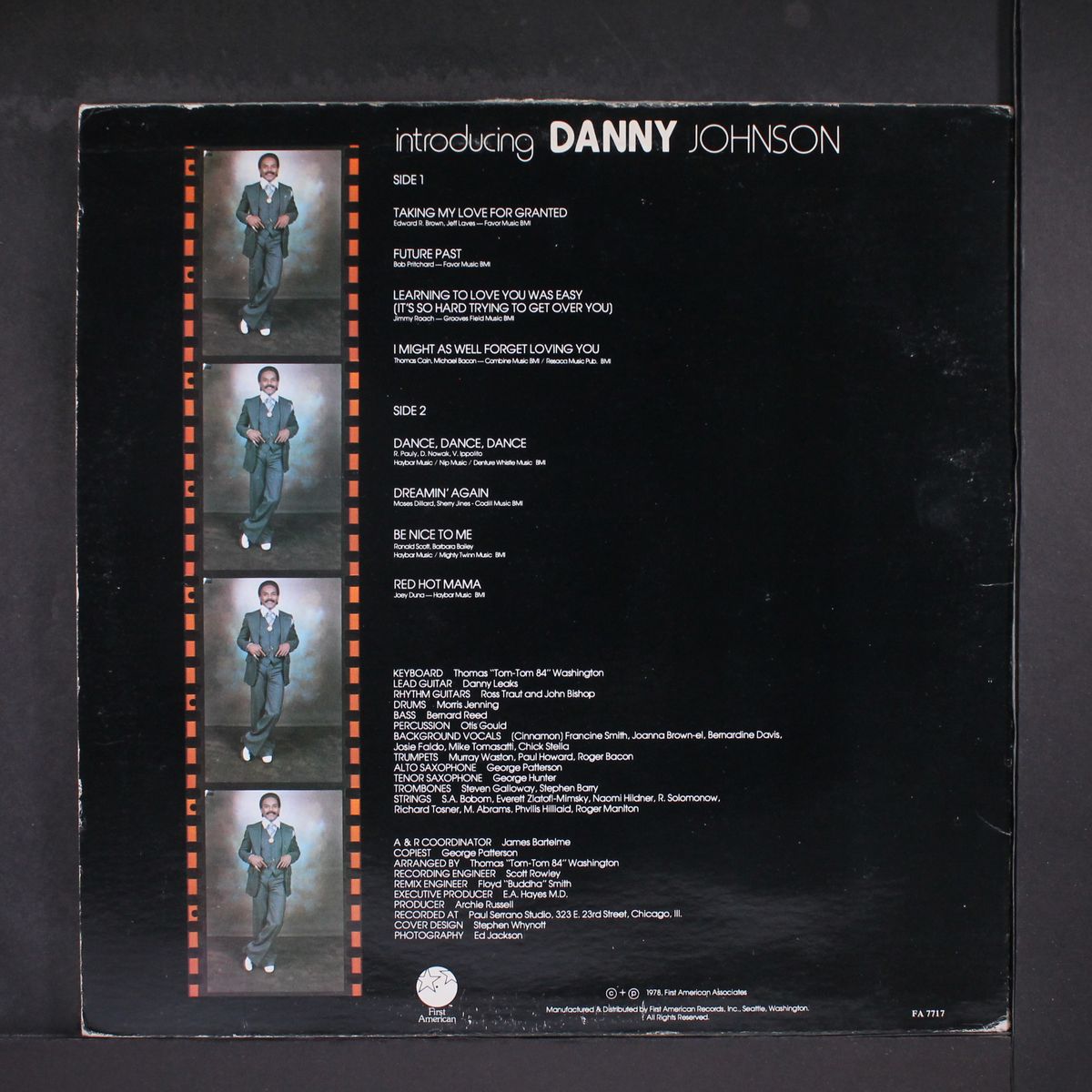 introducing by DANNY JOHNSON