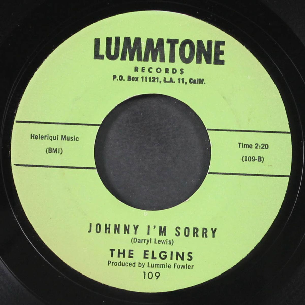 you got your magnet on me baby / johnny i'm sorry by ELGINS