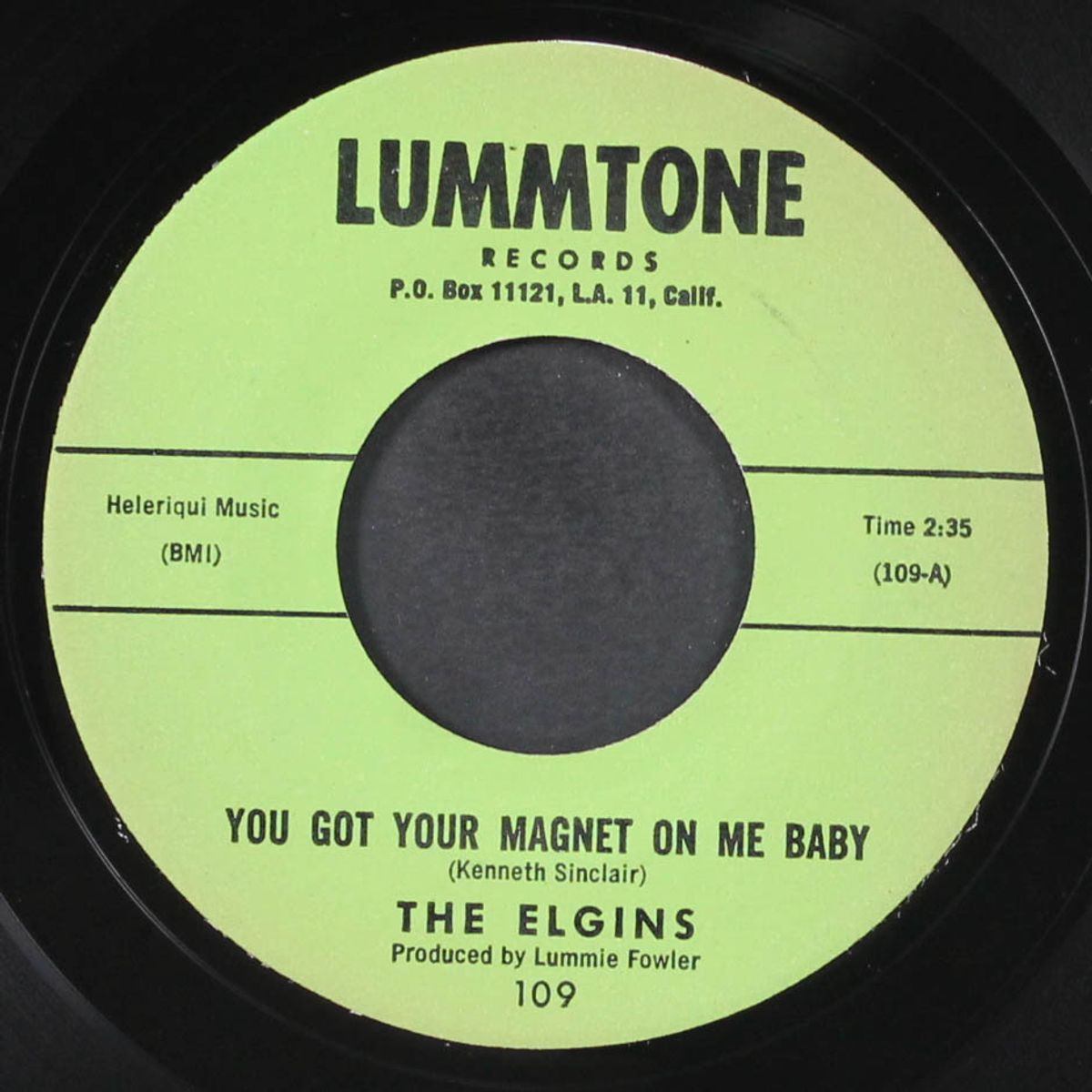 you got your magnet on me baby / johnny i'm sorry by ELGINS