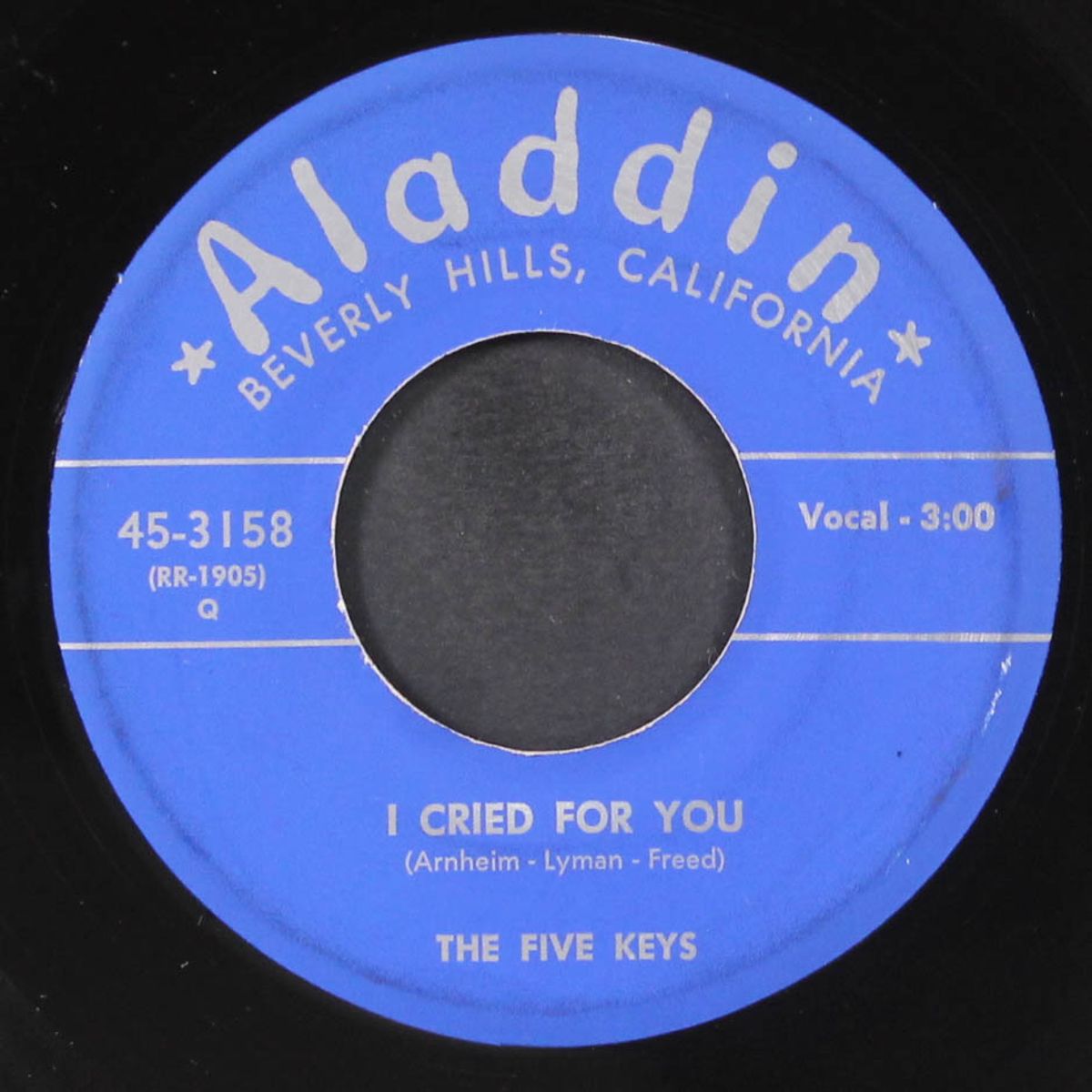 i cried for you / serve another round by FIVE KEYS
