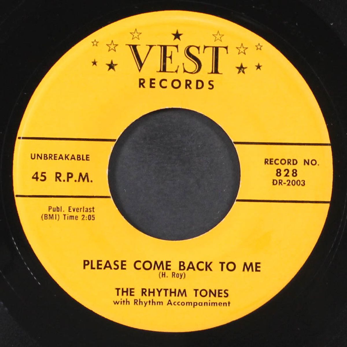 please come back to me / something wrong upstairs by RHYTHM TONES