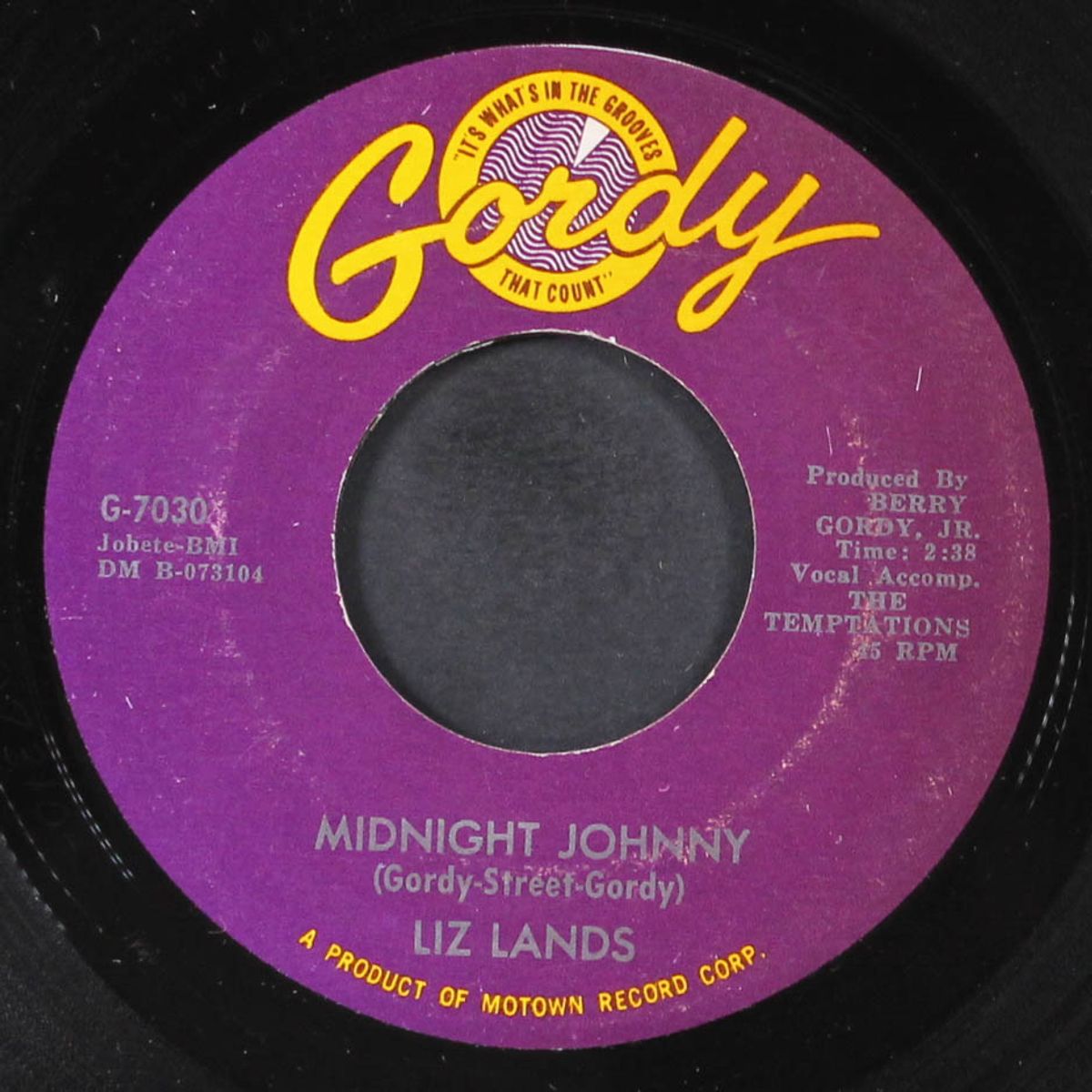 midnight johnny / keep me by LIZ LANDS