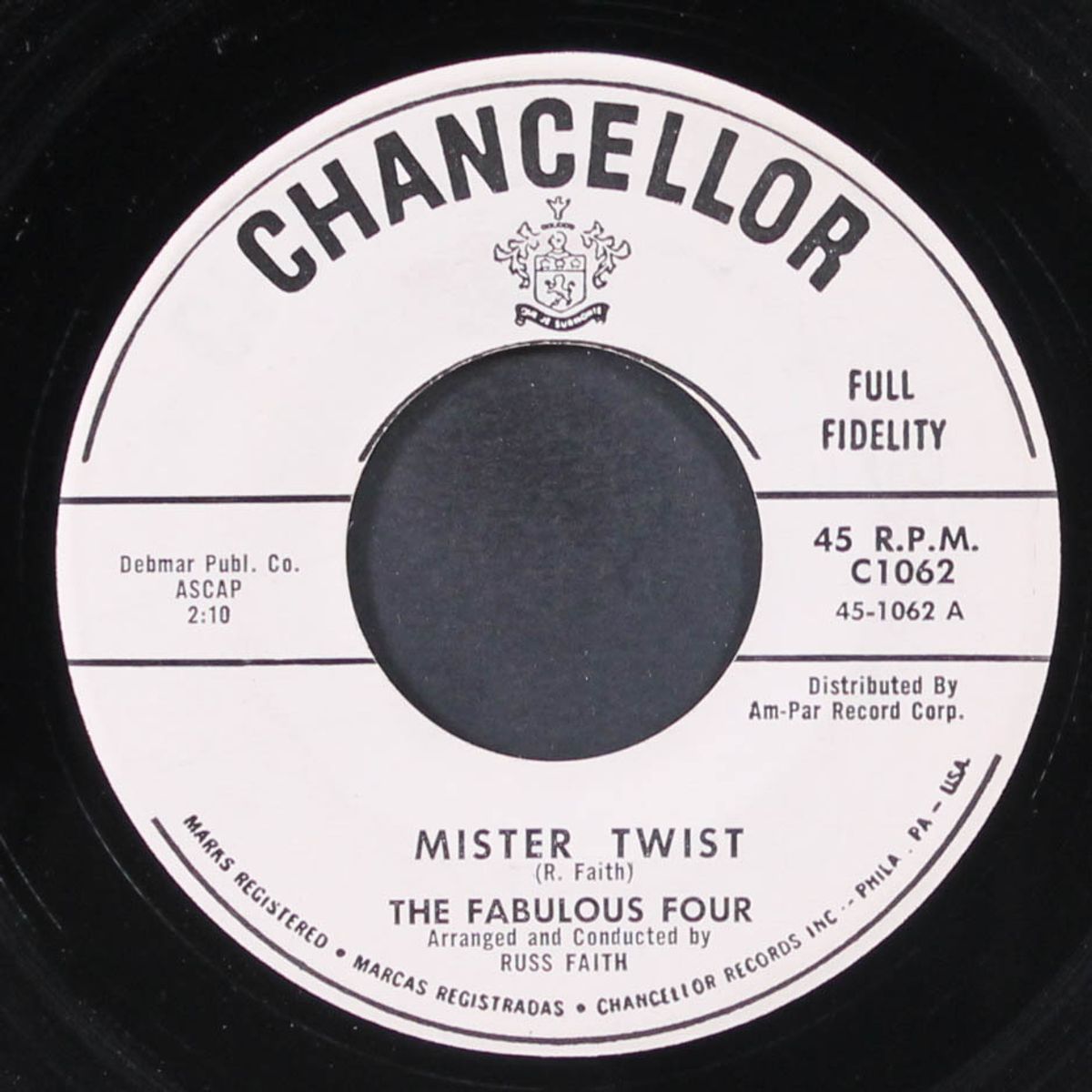 in the chapel in the moonlight / mister twist by FABULOUS FOUR