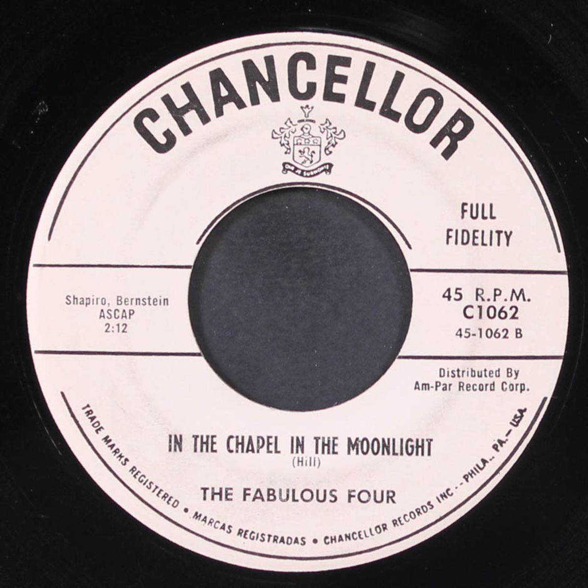in the chapel in the moonlight / mister twist by FABULOUS FOUR