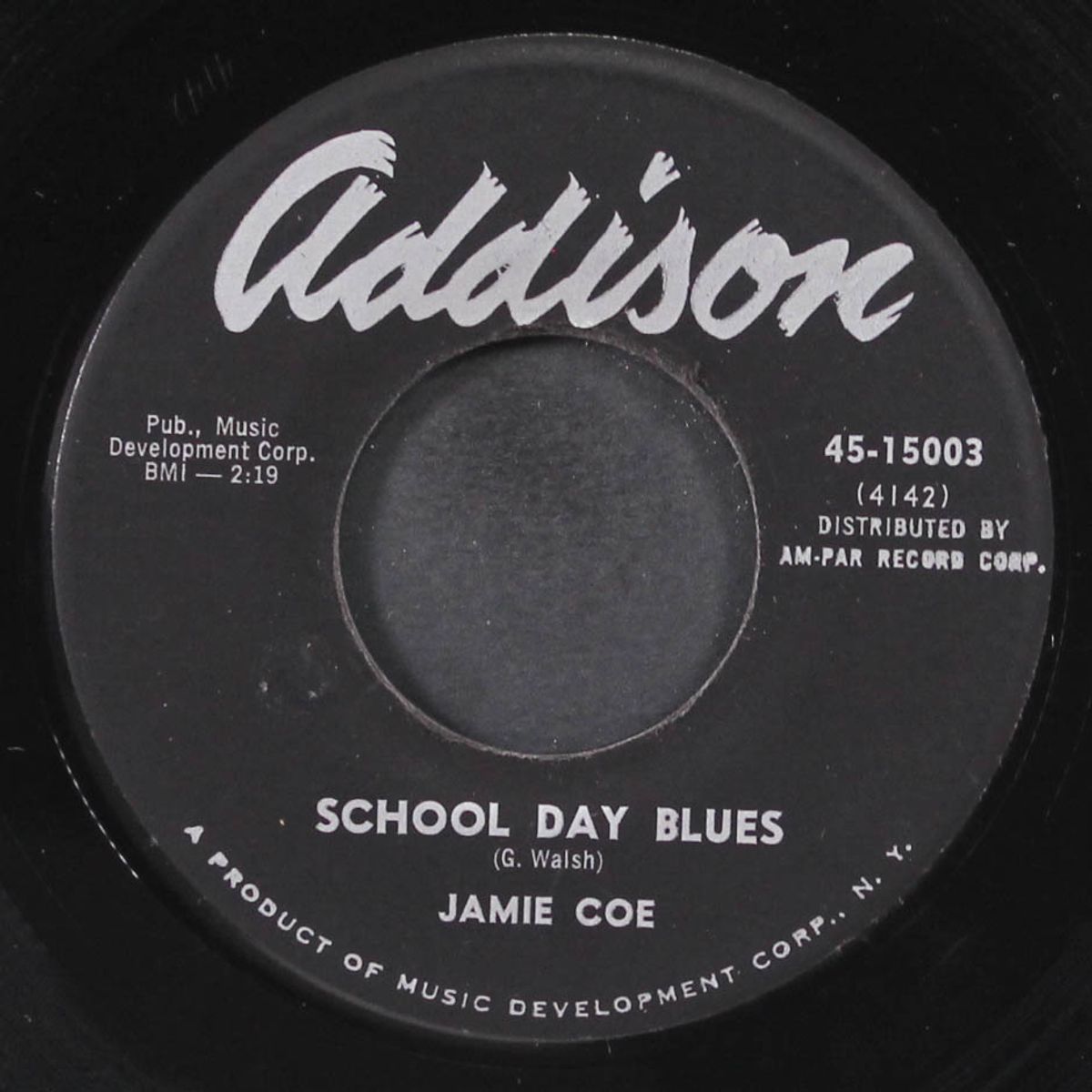 i'll go on loving you / school day blues by JAMIE COE