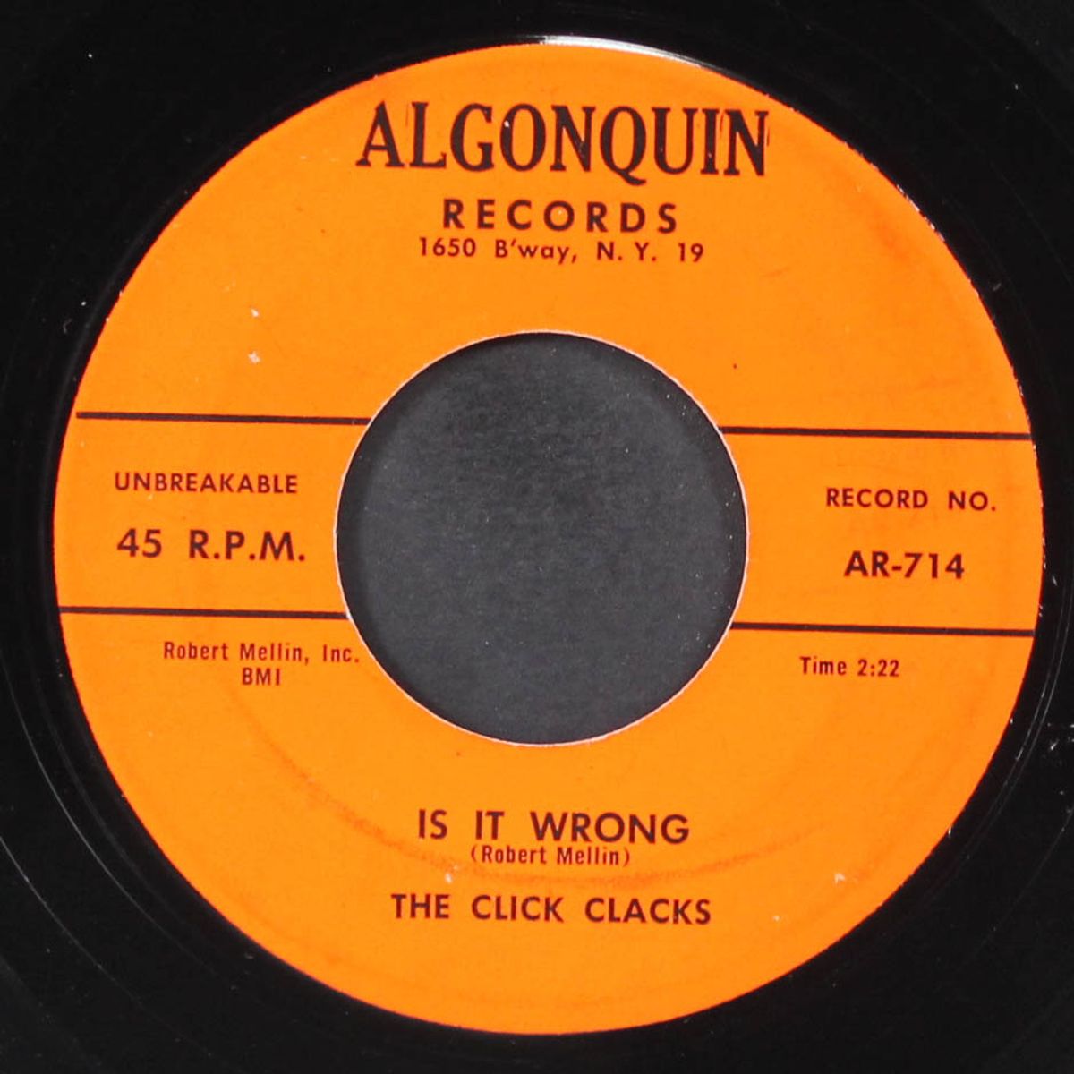 is it wrong / a kiss goodbye by CLICK CLACKS