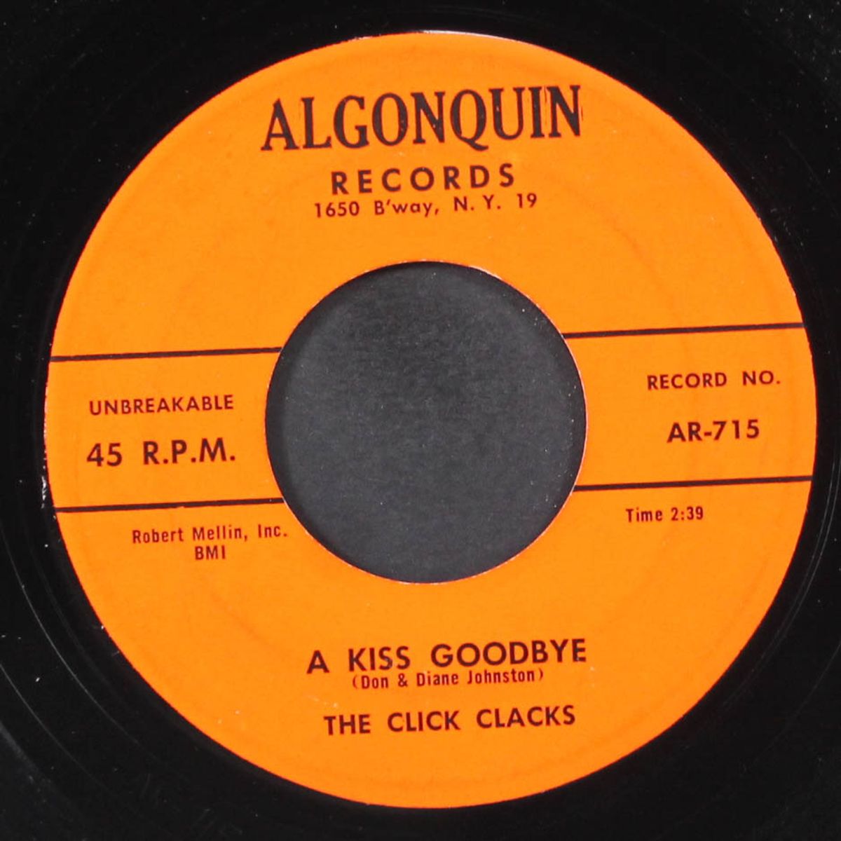 is it wrong / a kiss goodbye by CLICK CLACKS