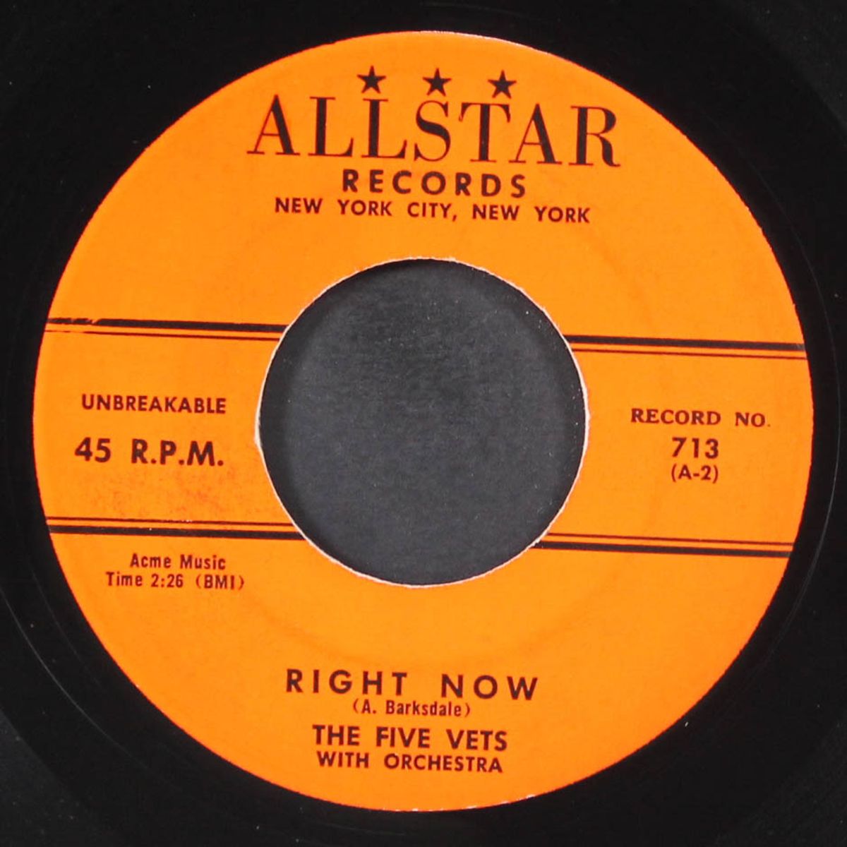 you're in love / right now by FIVE VETS