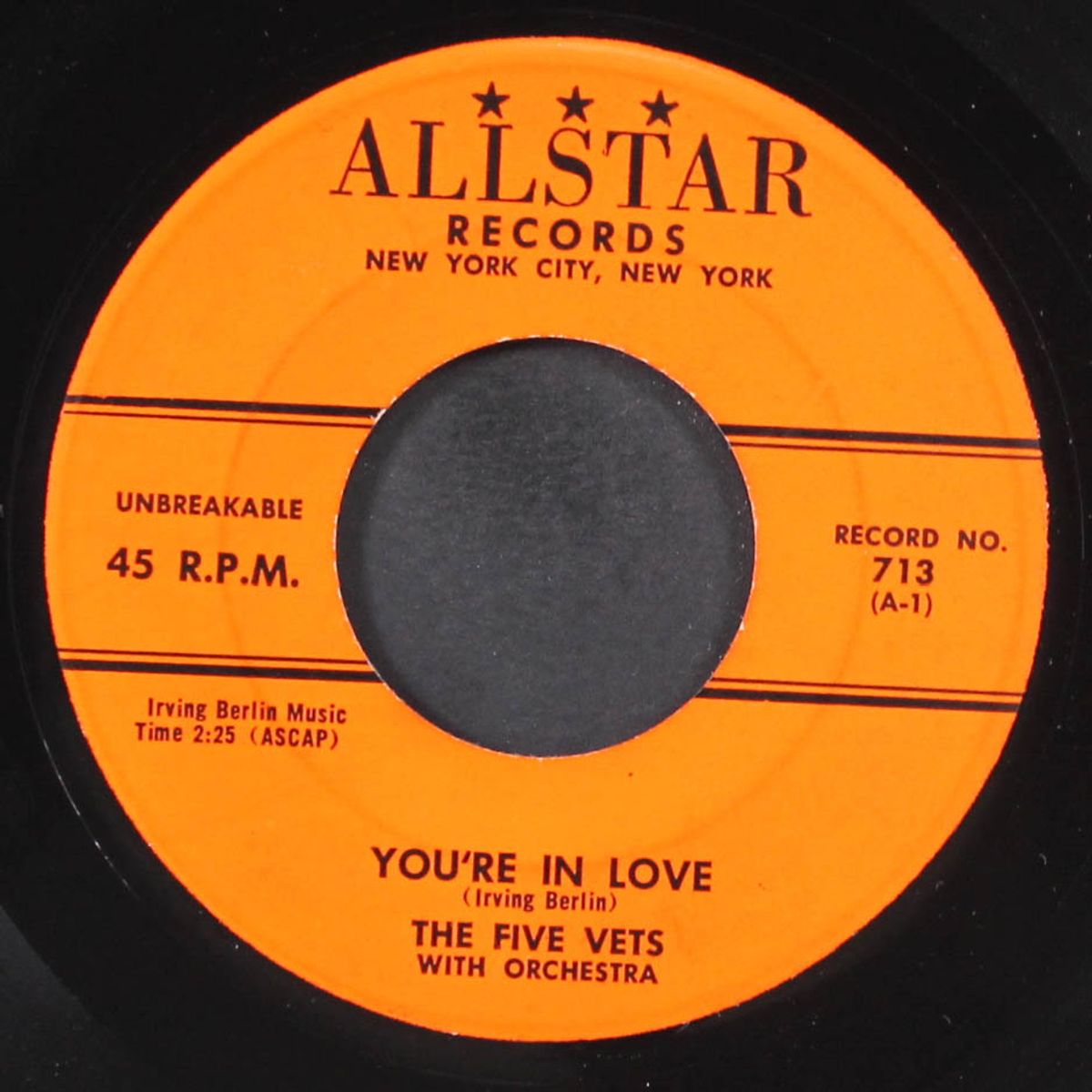 you're in love / right now by FIVE VETS