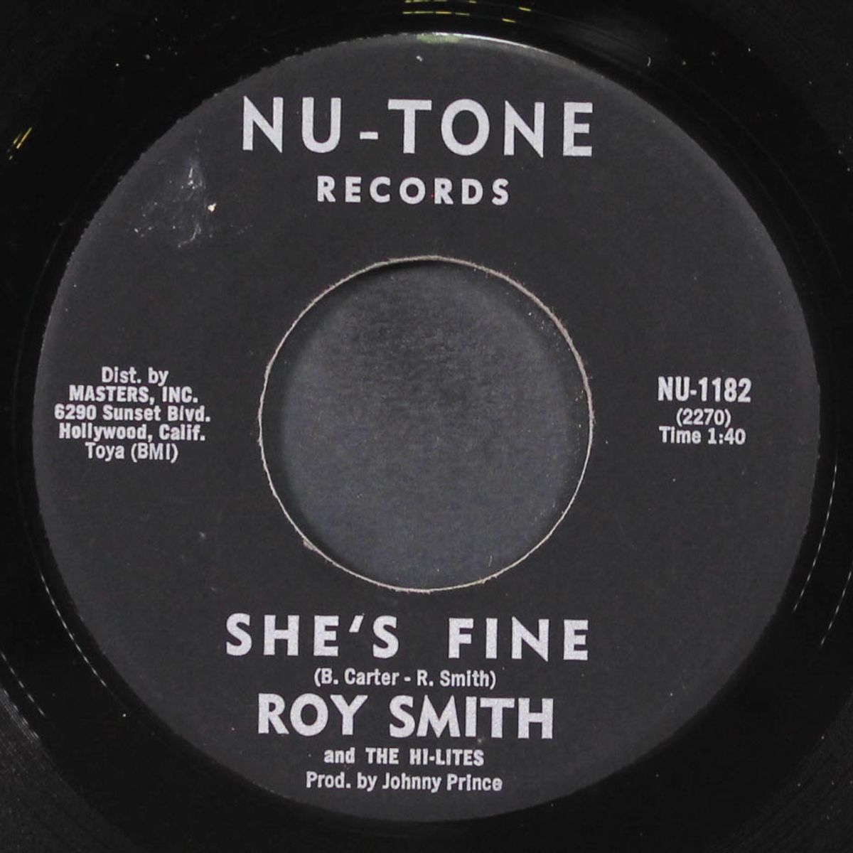 she's fine / love you so much by ROY SMITH