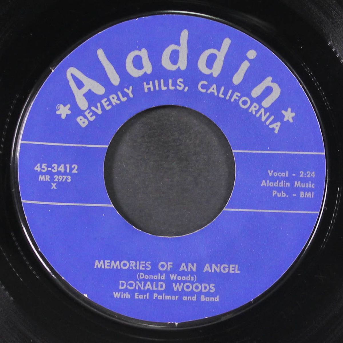 memories of an angel / that much of your love by DONALD WOODS