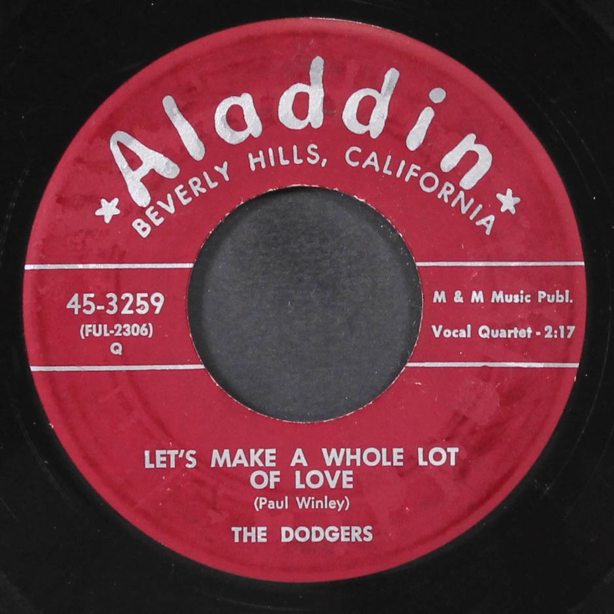 let's make a whole lot of love / you make me happy by DODGERS