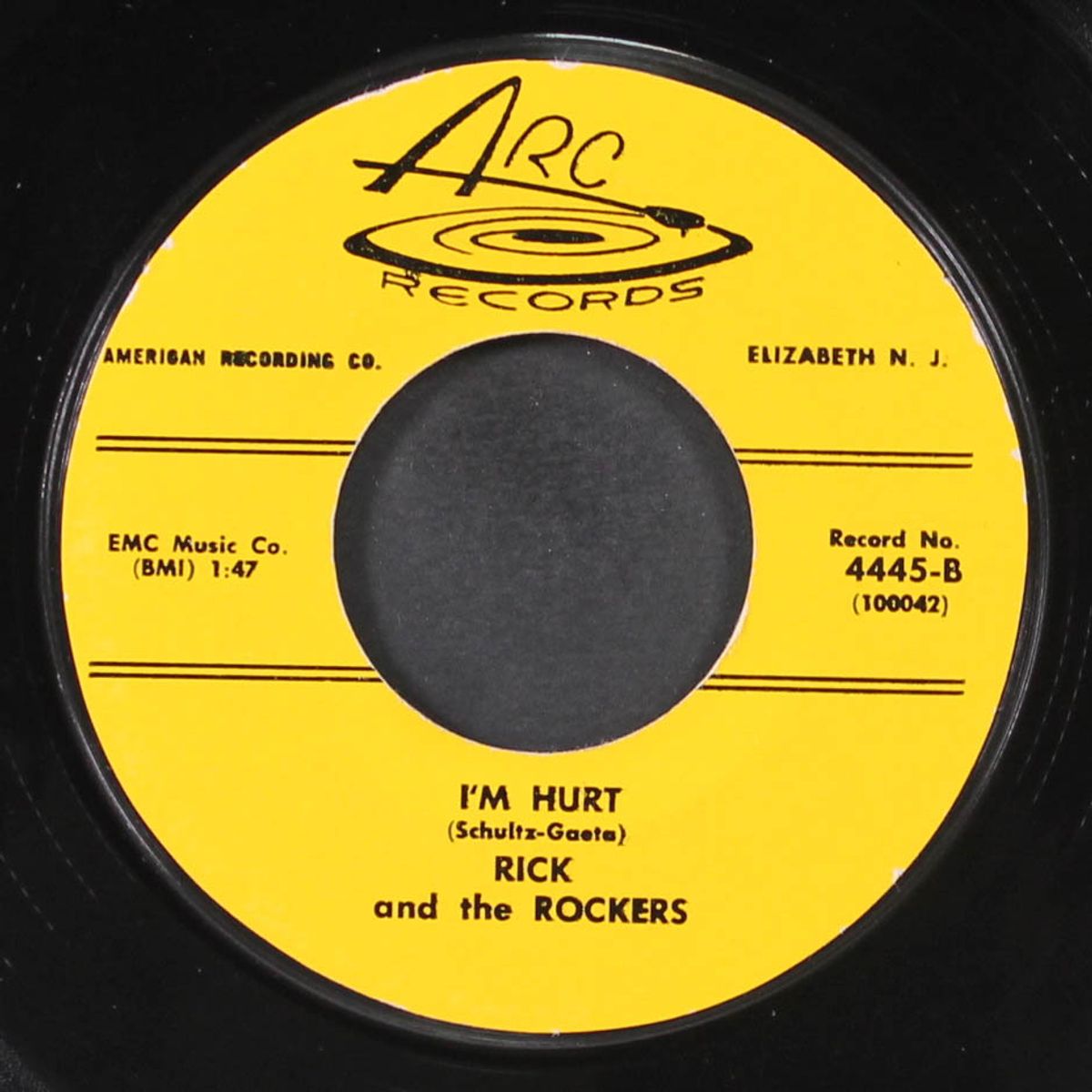 i'm hurt / that day by RICK RANDLE & ROCKERS