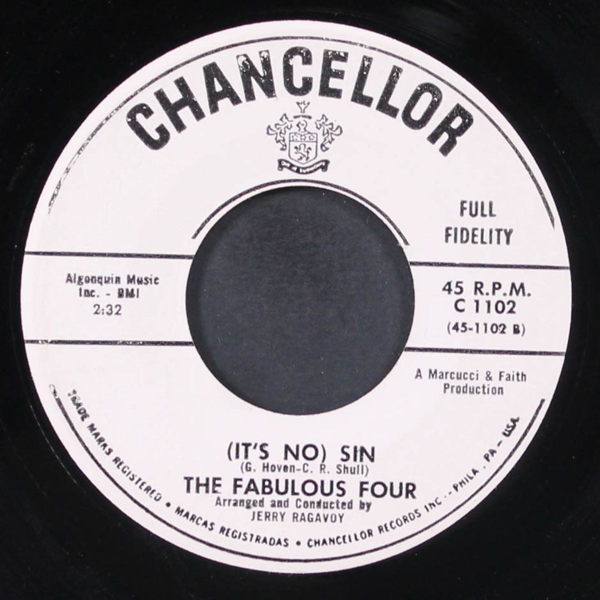 forever / (it's no) sin by FABULOUS FOUR