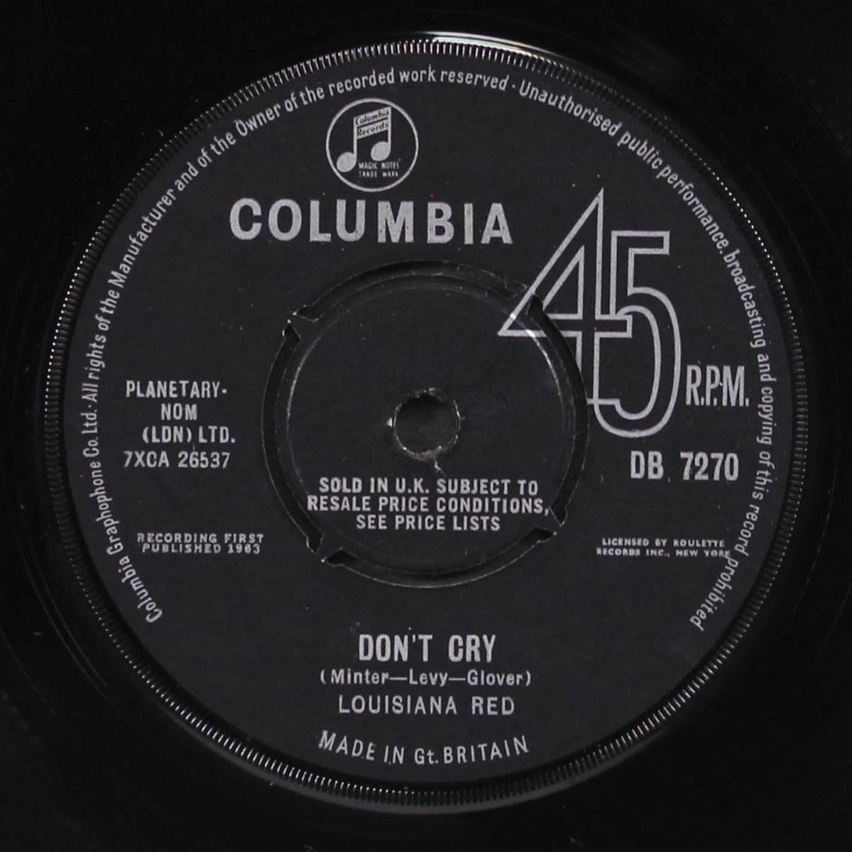 keep your hands off my woman / don't cry by LOUISIANA RED