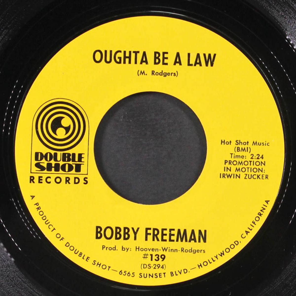 everybody's got a hang up / oughta be a law by BOBBY FREEMAN