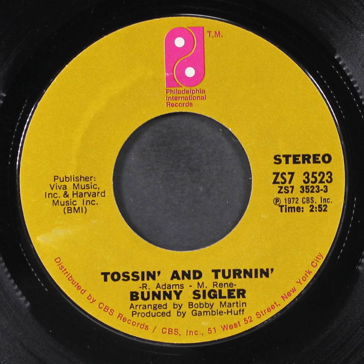 tossin' and turnin' / picture us by BUNNY SIGLER