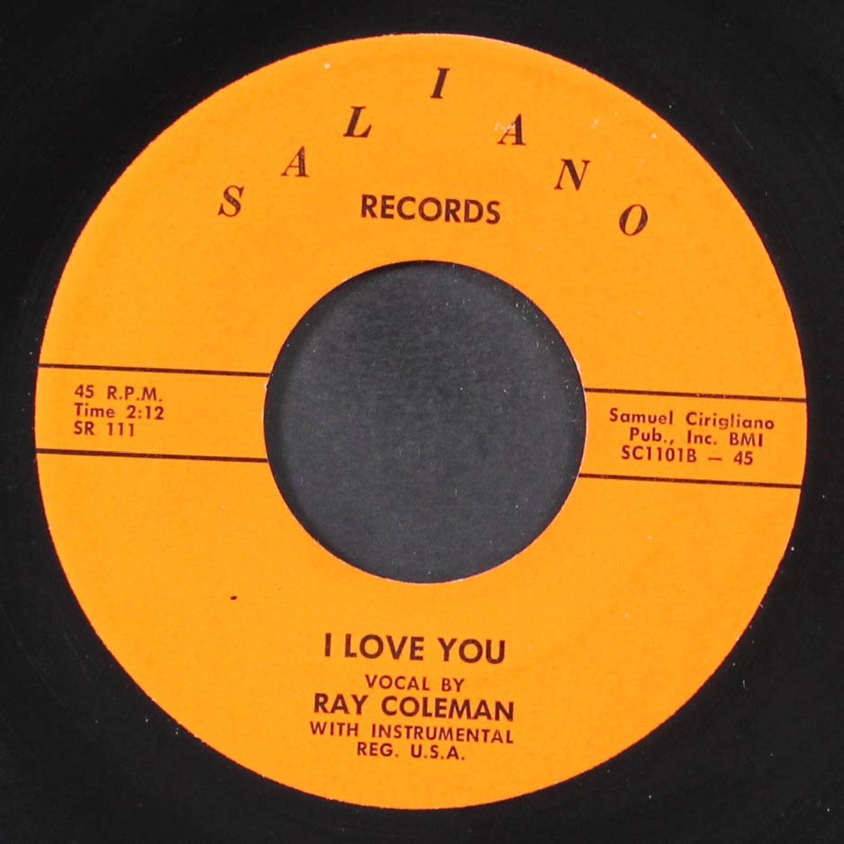 my rock and roll baby / i love you by RAY COLEMAN