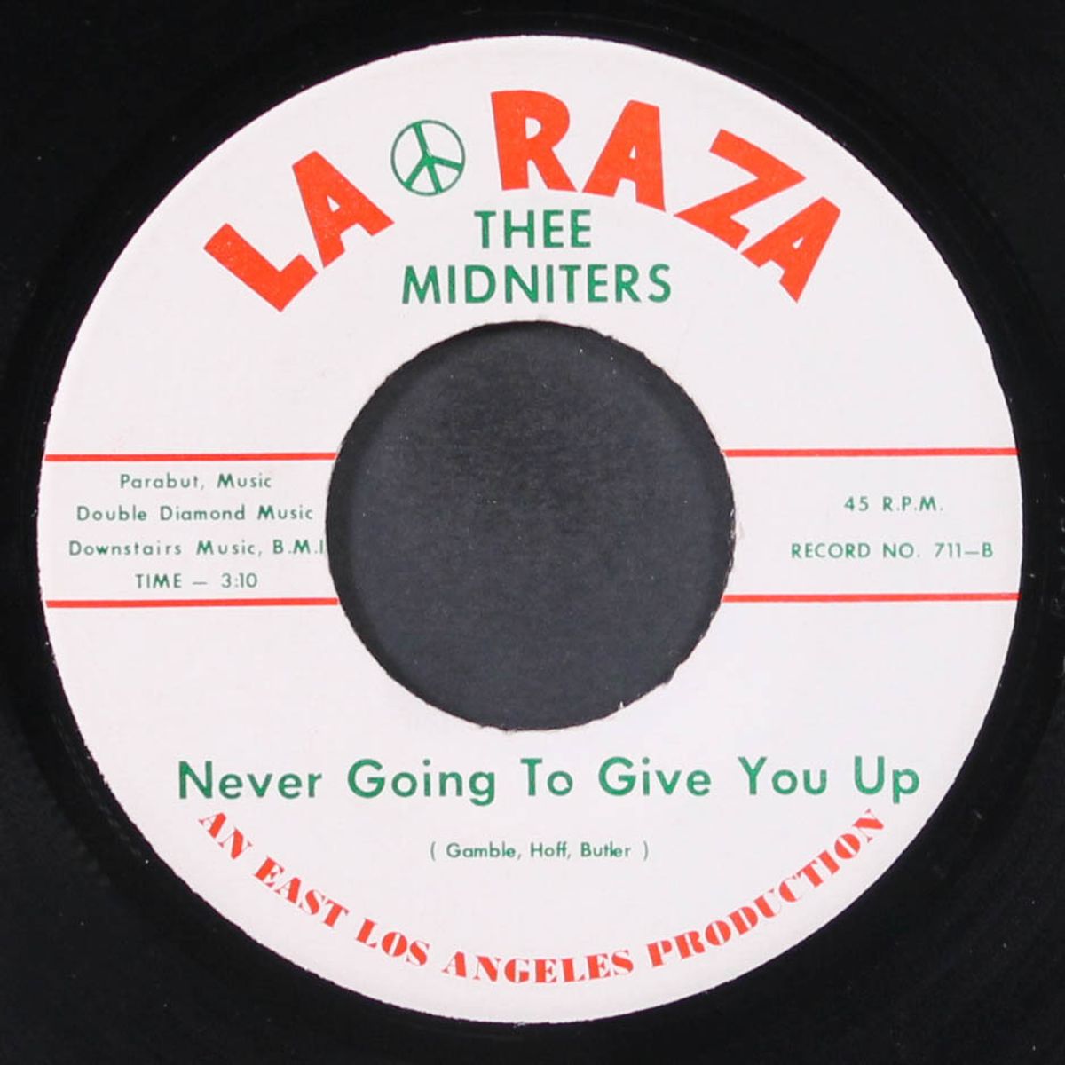 chicano power / never going to give you up by THEE MIDNITERS