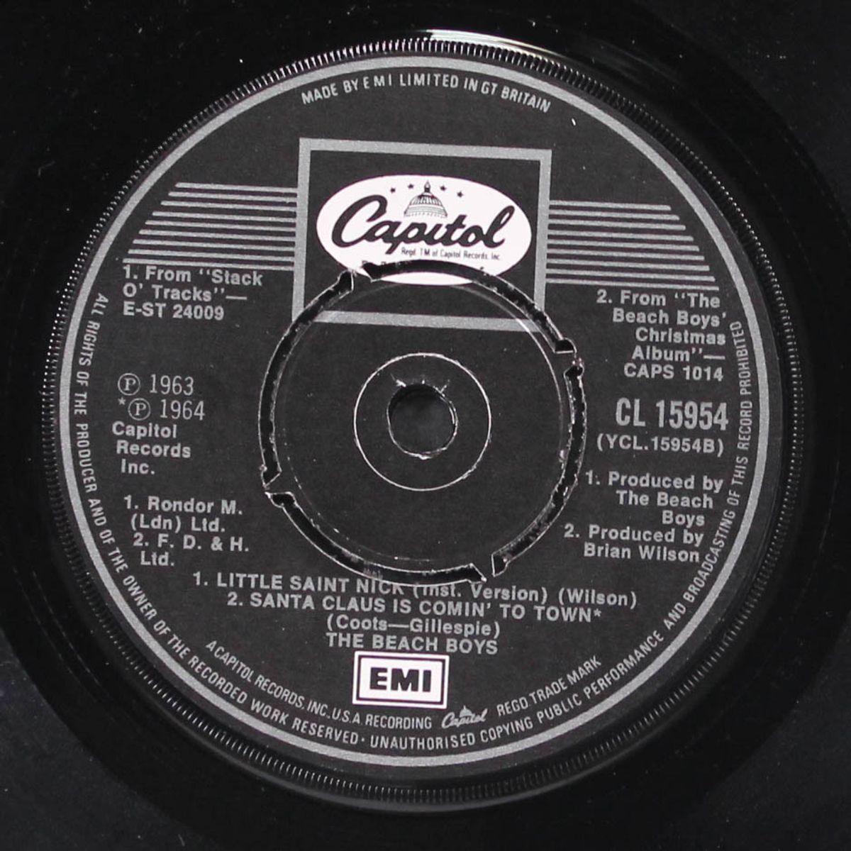 little saint nick by BEACH BOYS