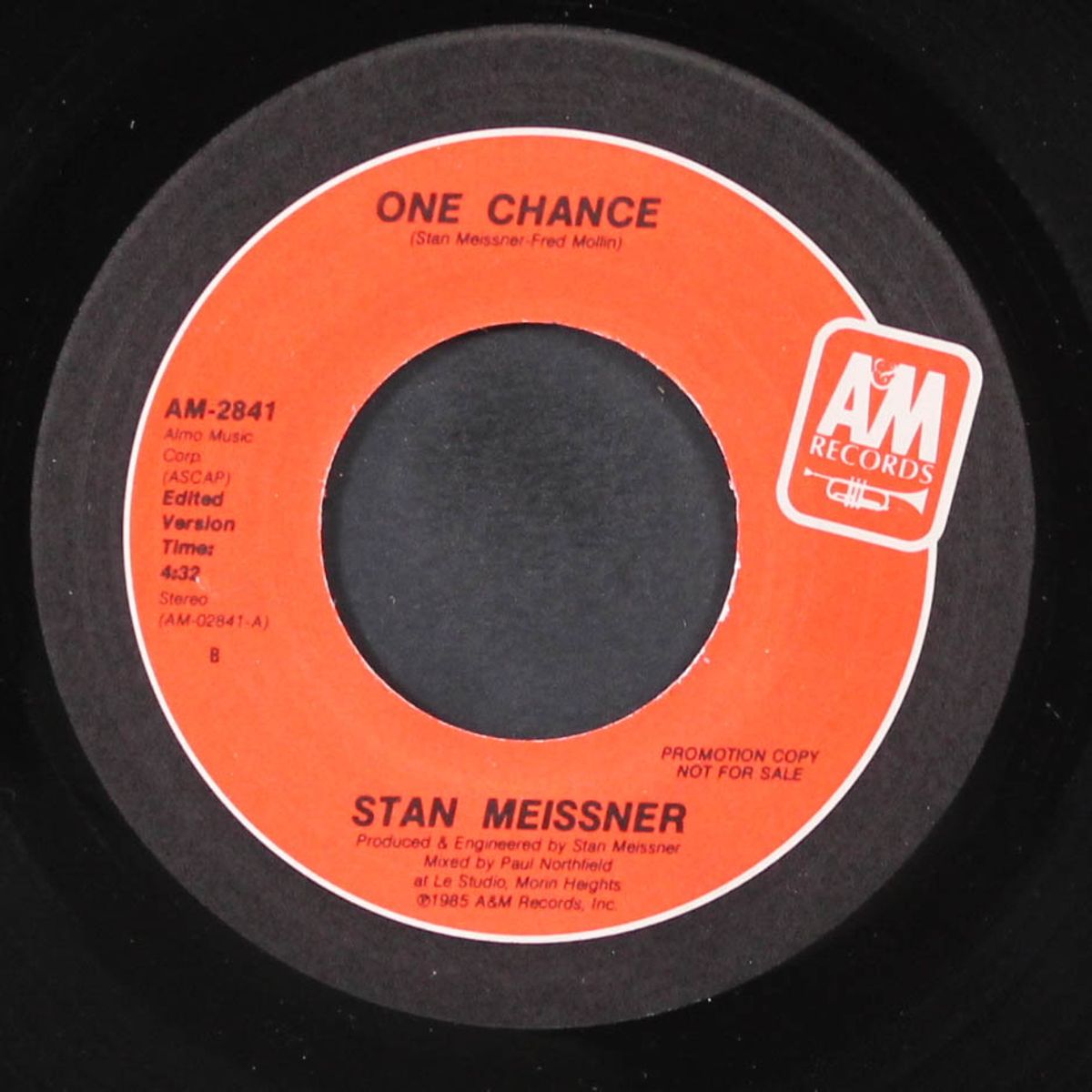 one chance by STAN MEISSNER