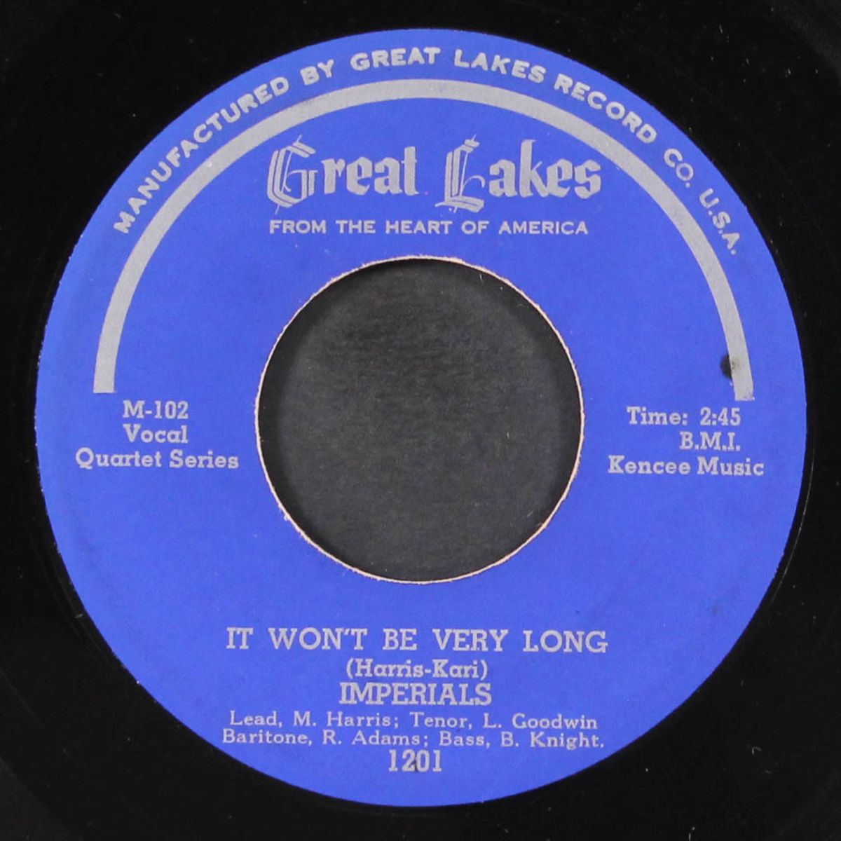 life of ease / it won't be very long by IMPERIALS