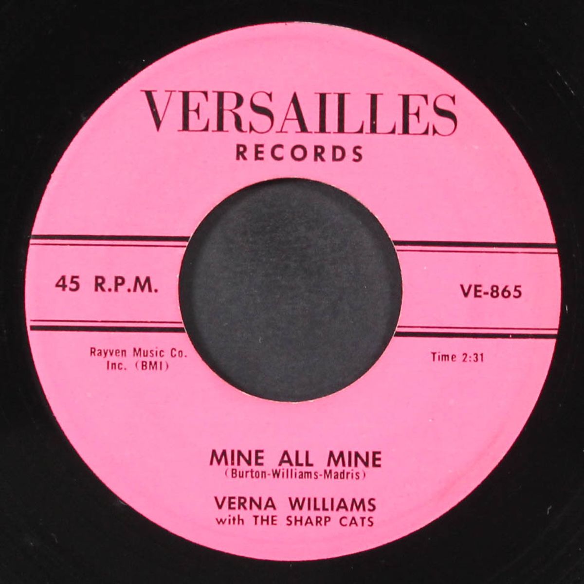mine all mine / holey moley by VERNA WILLIAMS